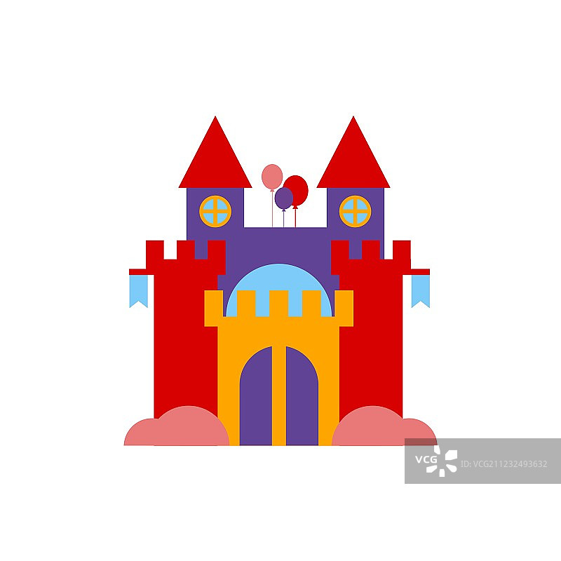 充气城堡图片素材