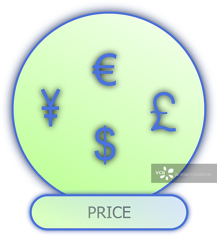 汽车零件的商业图标和符号 - 价格图片素材