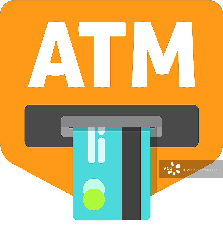 ATM取款机标志图片素材