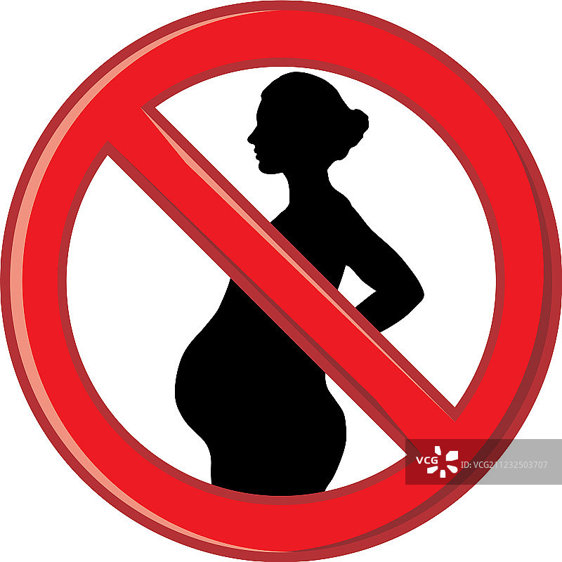 孕妇禁止入内图片素材