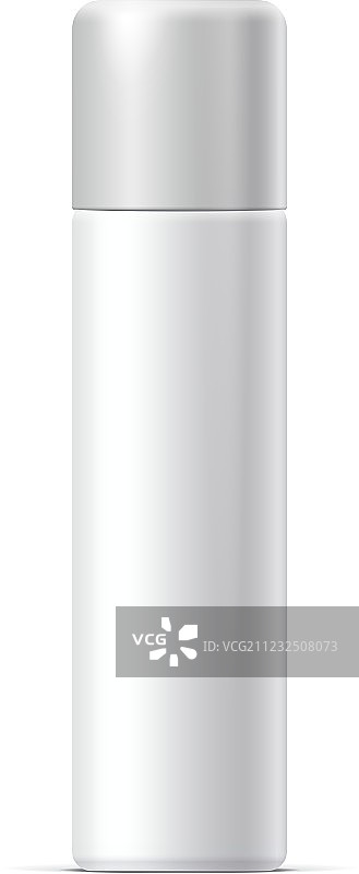 逼真白色化妆品喷雾瓶图片素材