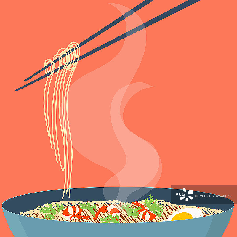 中式面条海报图片素材