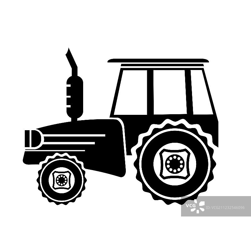 拖拉机图标图片素材