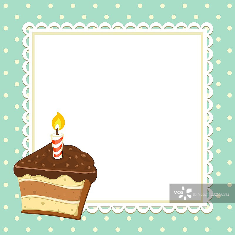 一块蛋糕图片素材