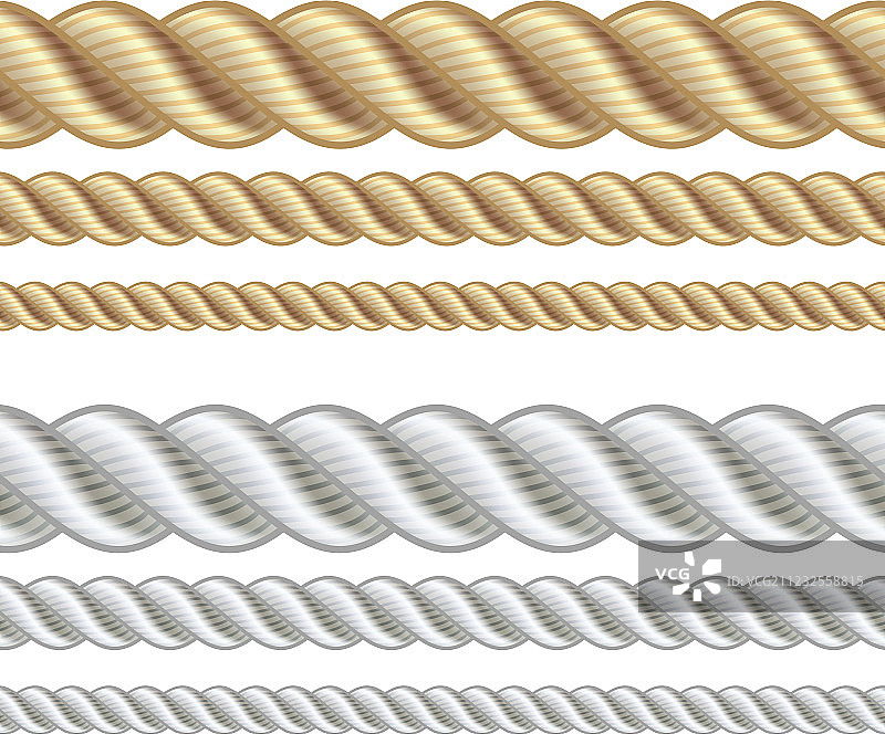 不同粗细的绳索素材图片素材