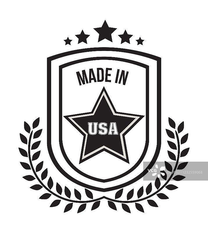 美国象征印章设计图片素材