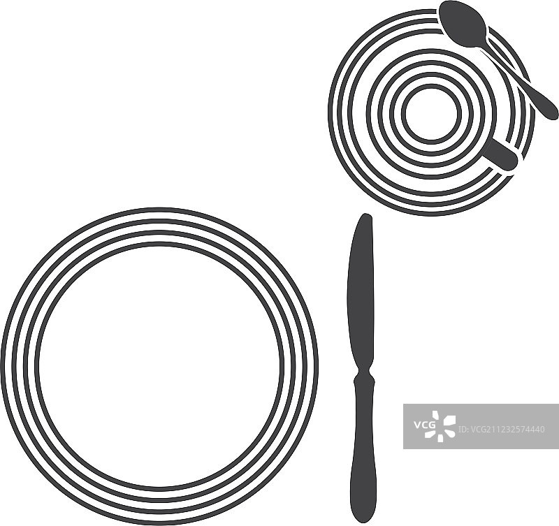 餐桌礼仪摆台图片素材