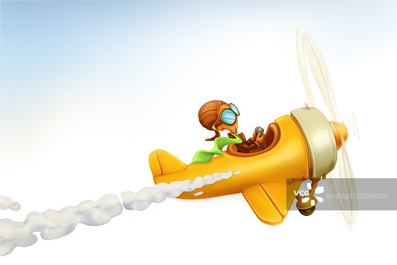 有趣的飞机图片素材