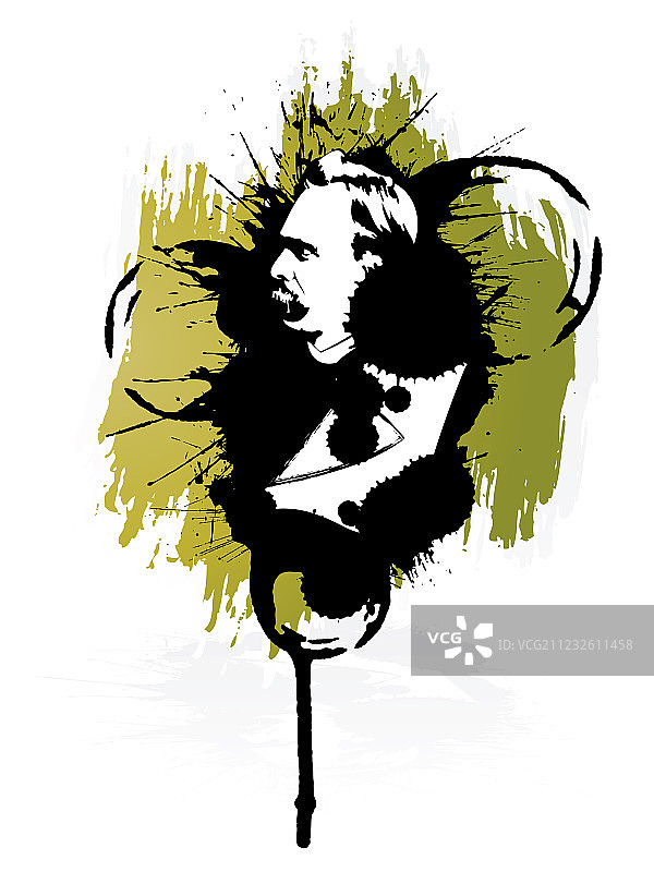 弗里德里希·尼采设计图片素材