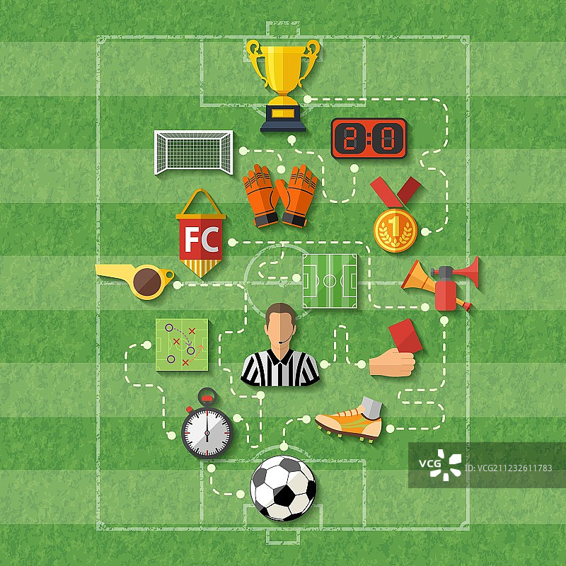 足球概念图片素材