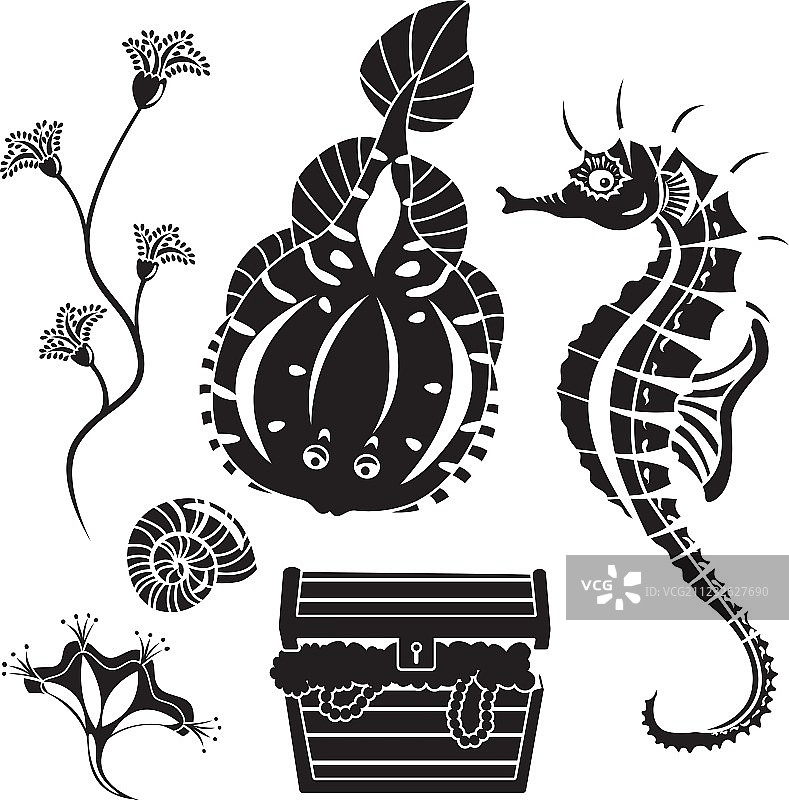 水下模板图片素材