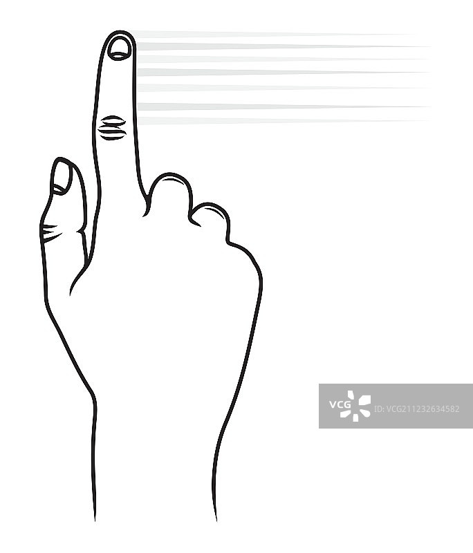 触摸屏手势调整大小图片素材