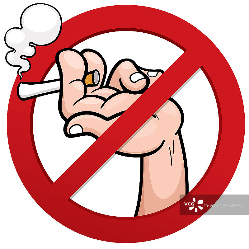 禁止吸烟标志图片素材