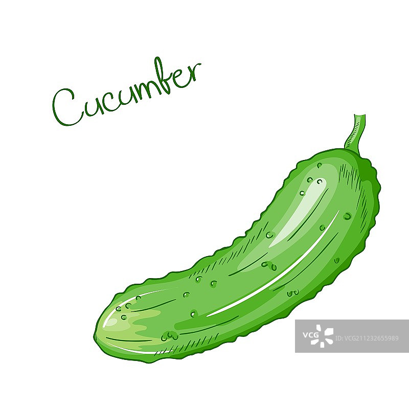 卡通手绘飞碟瓜图片素材