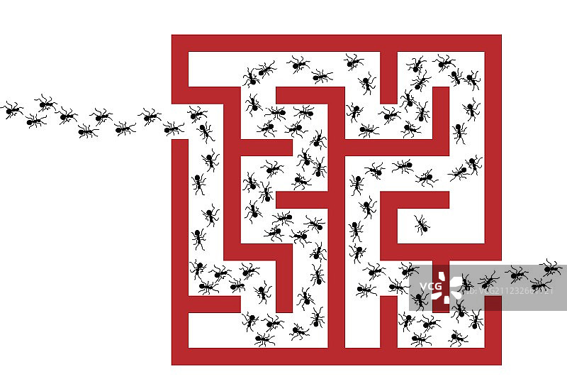 蚂蚁侵扰图片素材