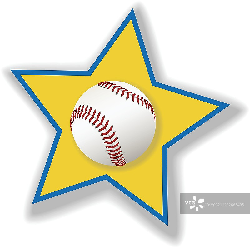 全明星棒球或垒球图片素材
