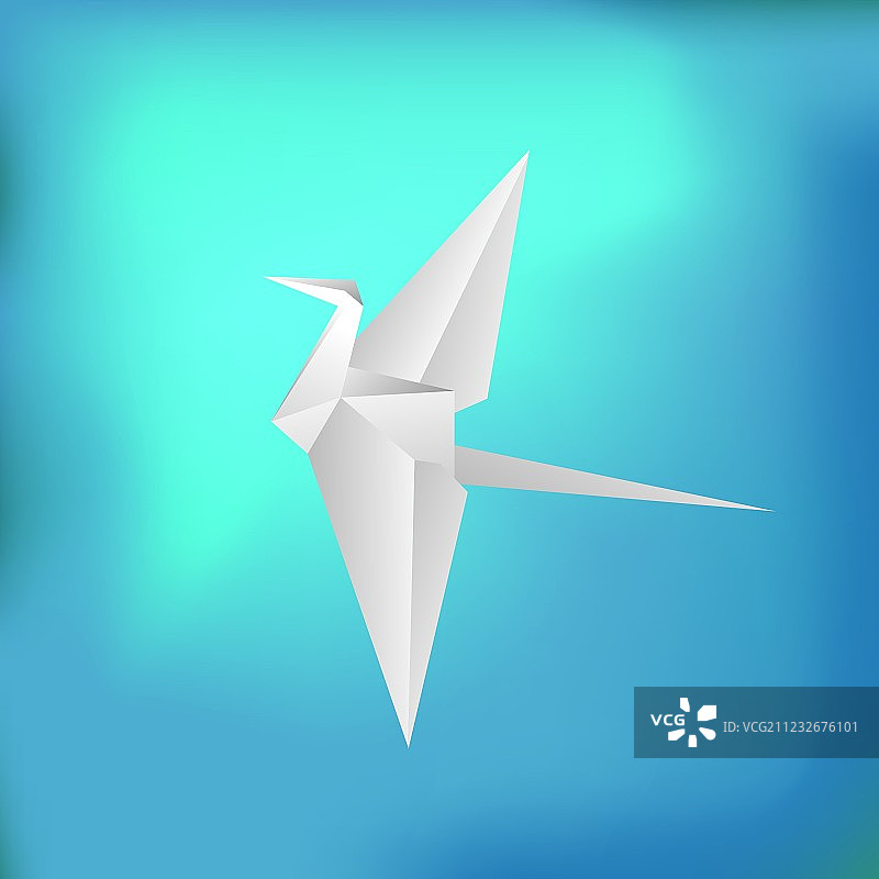 飞翔的纸鸟图片素材