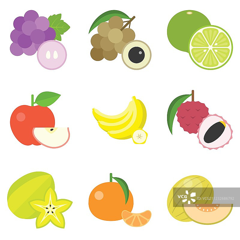 水果图标合集4图片素材