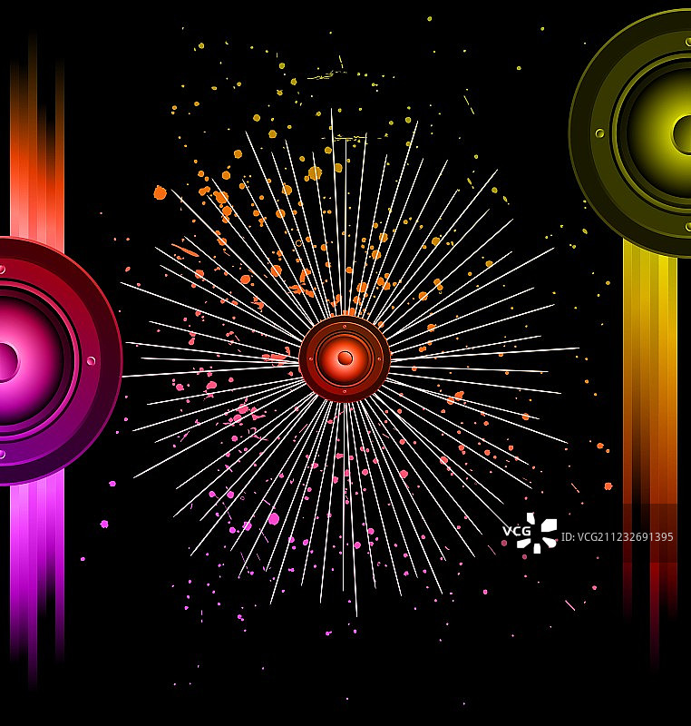 迪斯科俱乐部宣传单图片素材