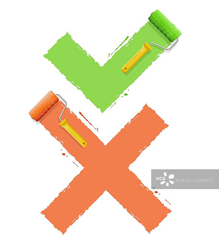 复选标记符号，是或否图片素材