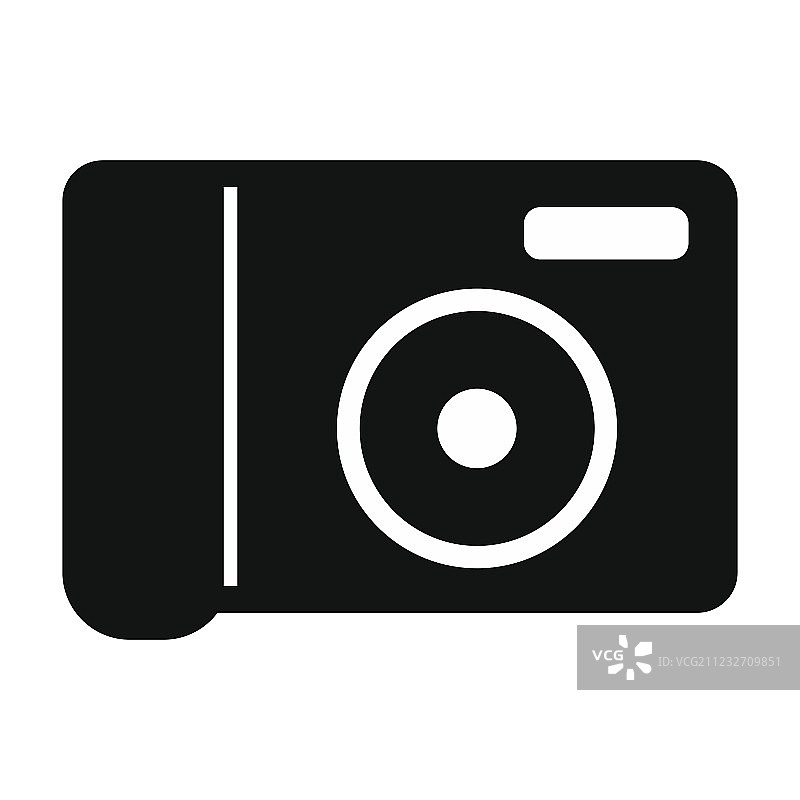 便携式相机简易图标图片素材