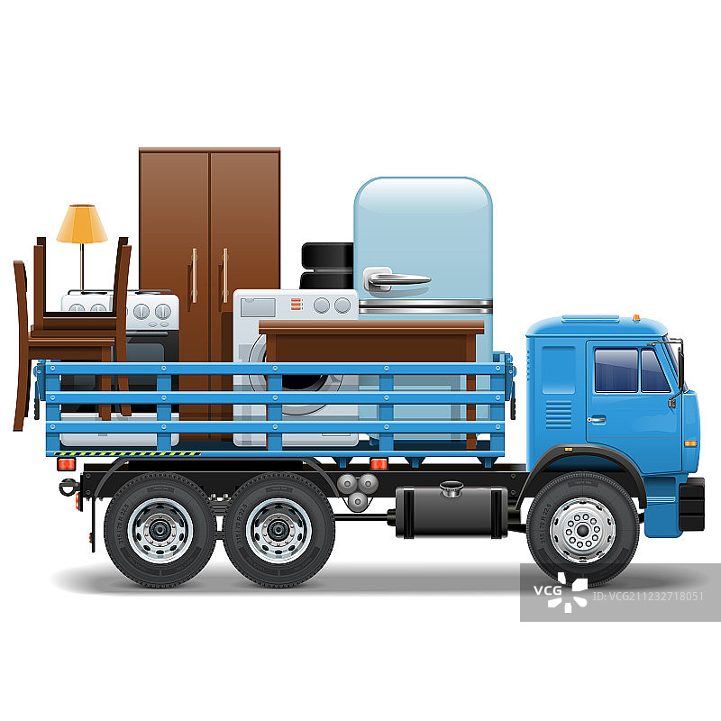 搬家概念图片素材