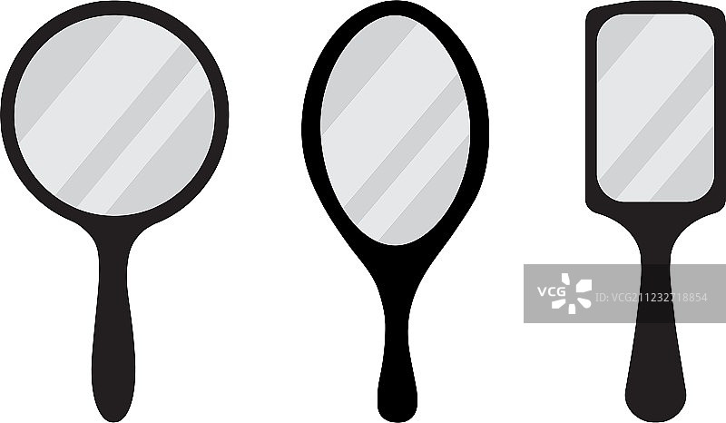 镜子套装图片素材