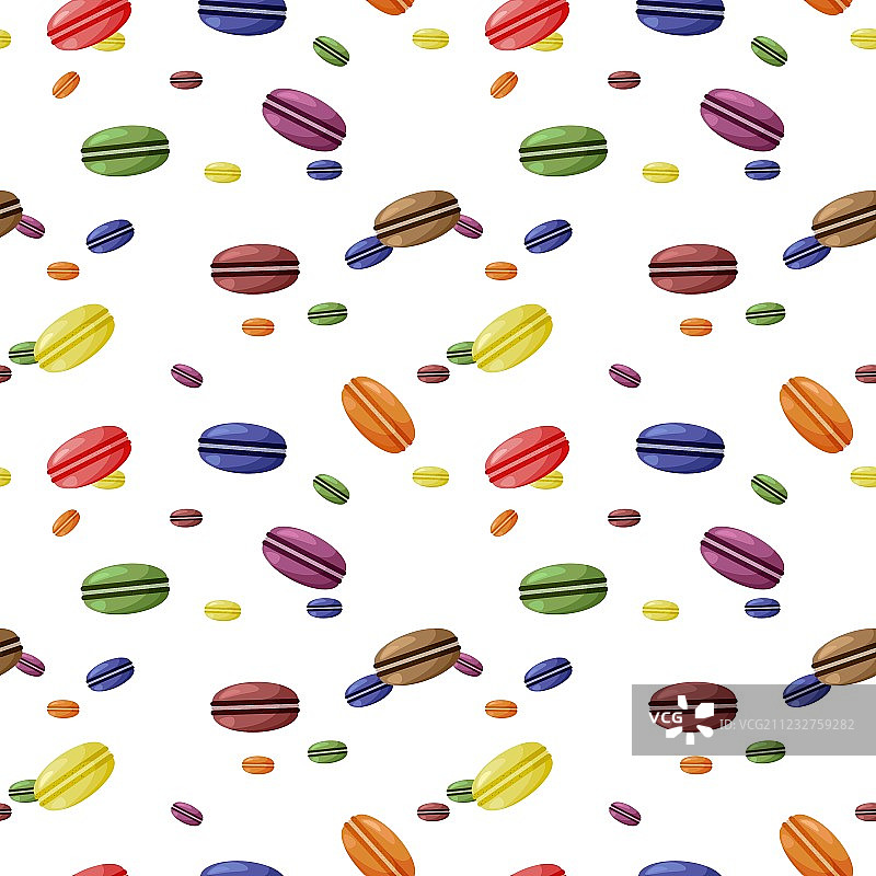 马卡龙图案图片素材