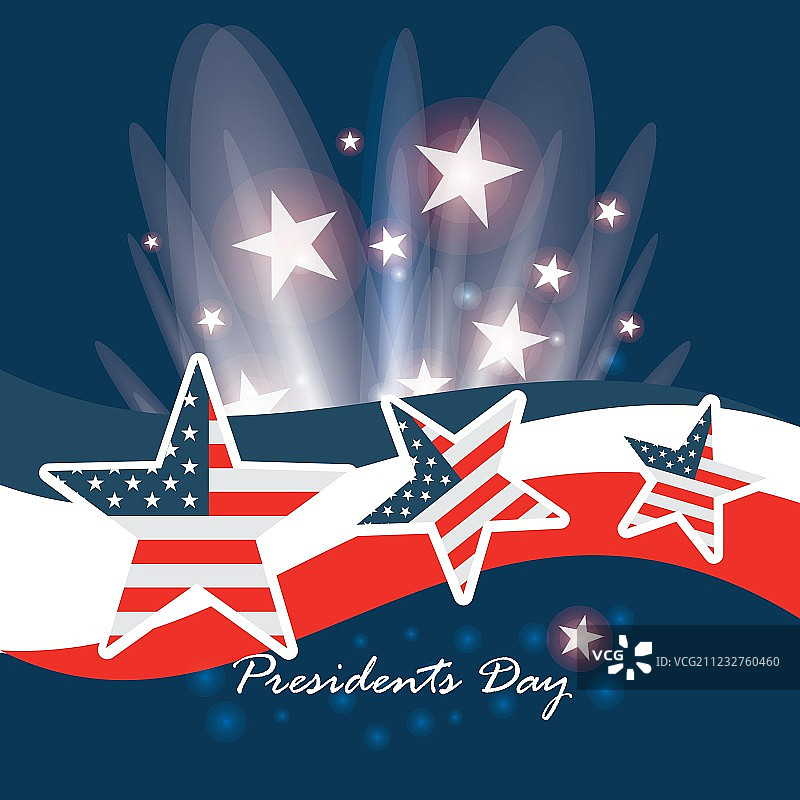 总统日设计图片素材