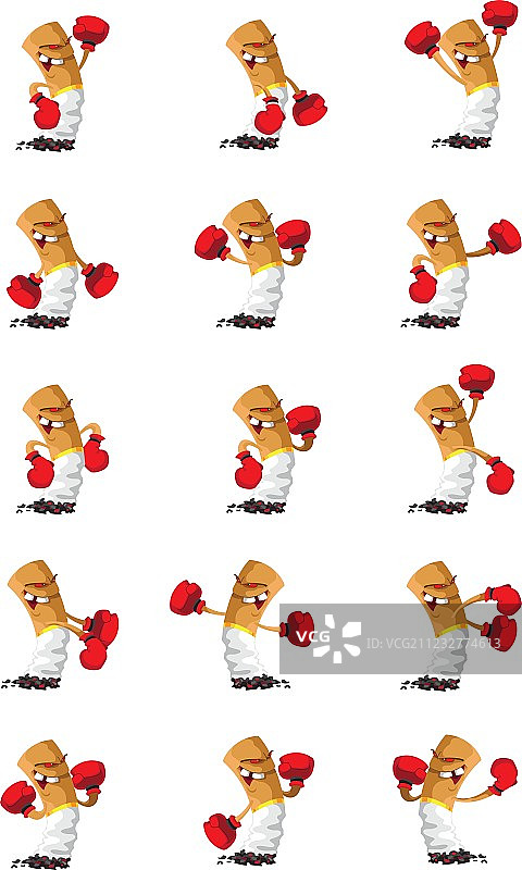 香烟卡通图片素材