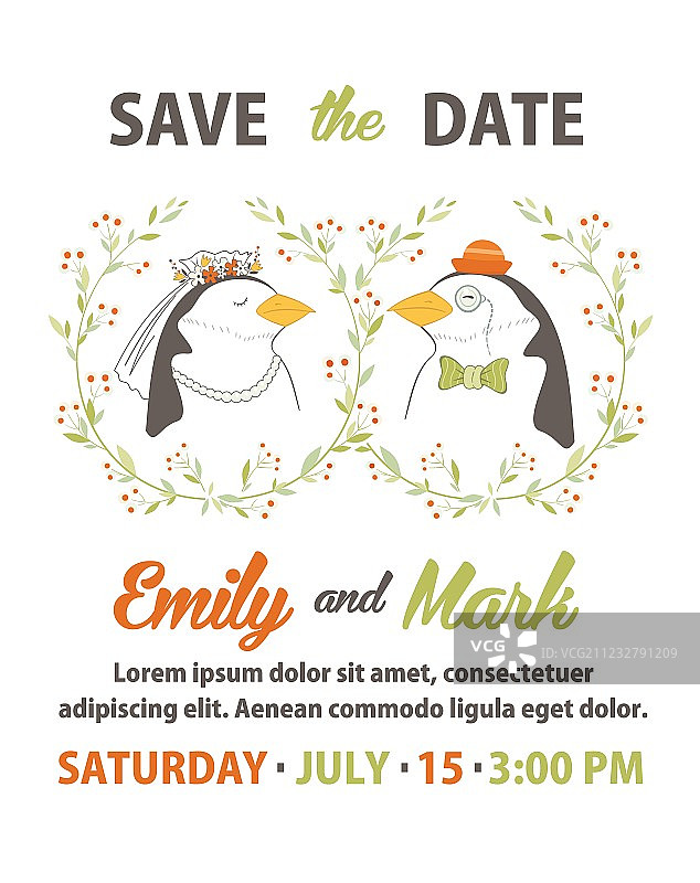 婚礼的邀请图片素材