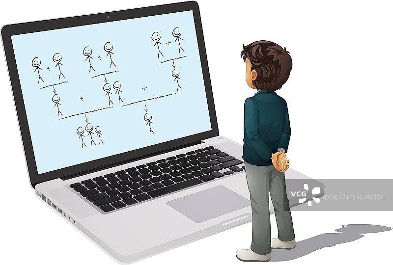 商人分析业务数据图片素材