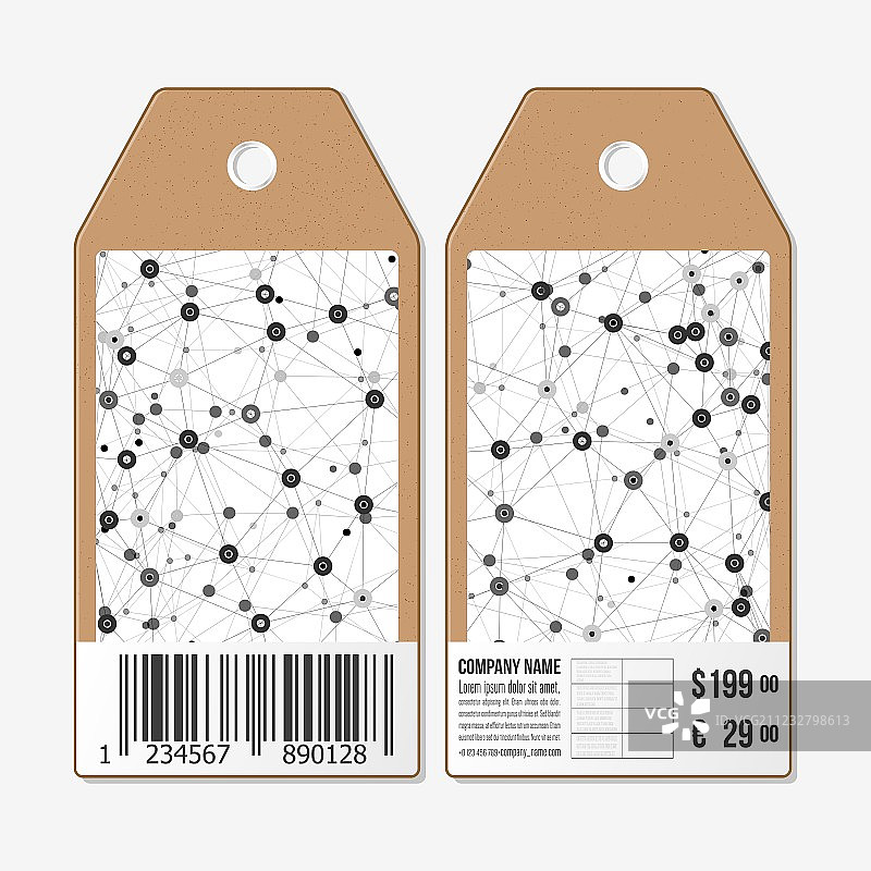 纸板促销标签设计图片素材