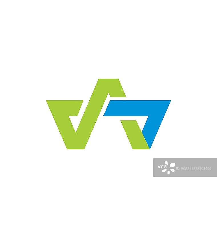 抽象形状商业Logo图片素材