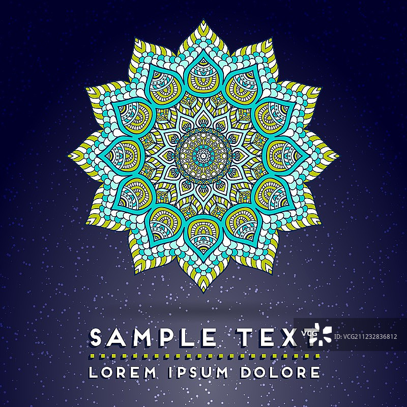 印度曼荼罗图片素材