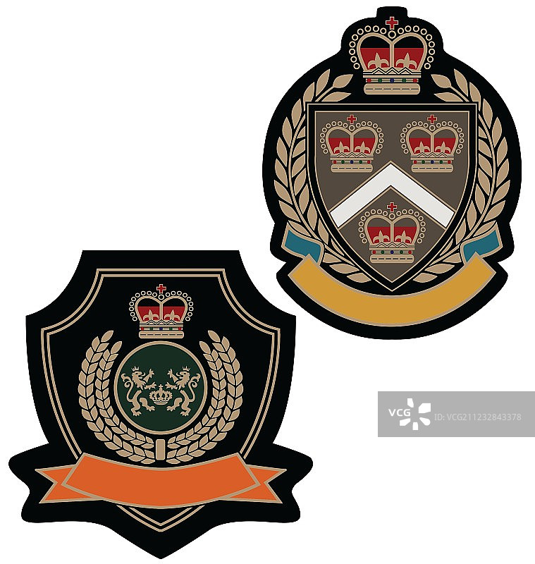 皇家徽章盾牌图片素材