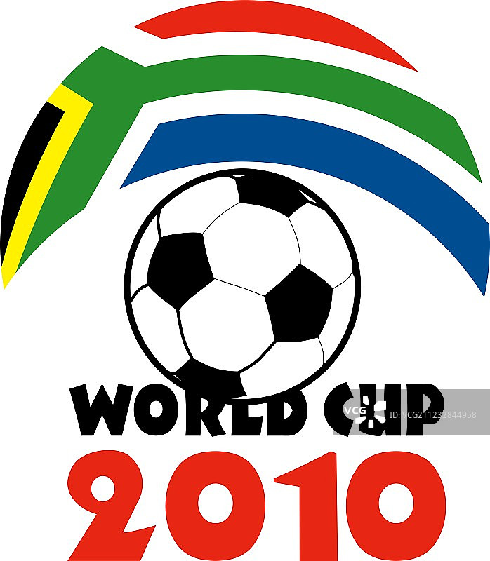 2010年南非世界杯足球赛图片素材