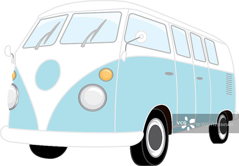 复古露营车图片素材