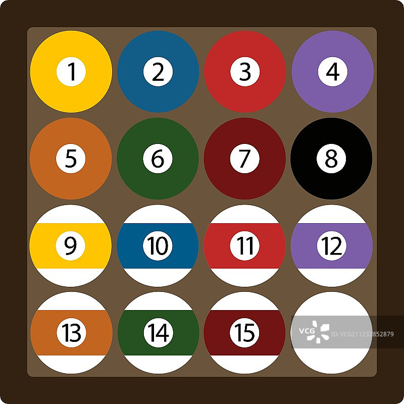 常用台球摆球球框图片素材