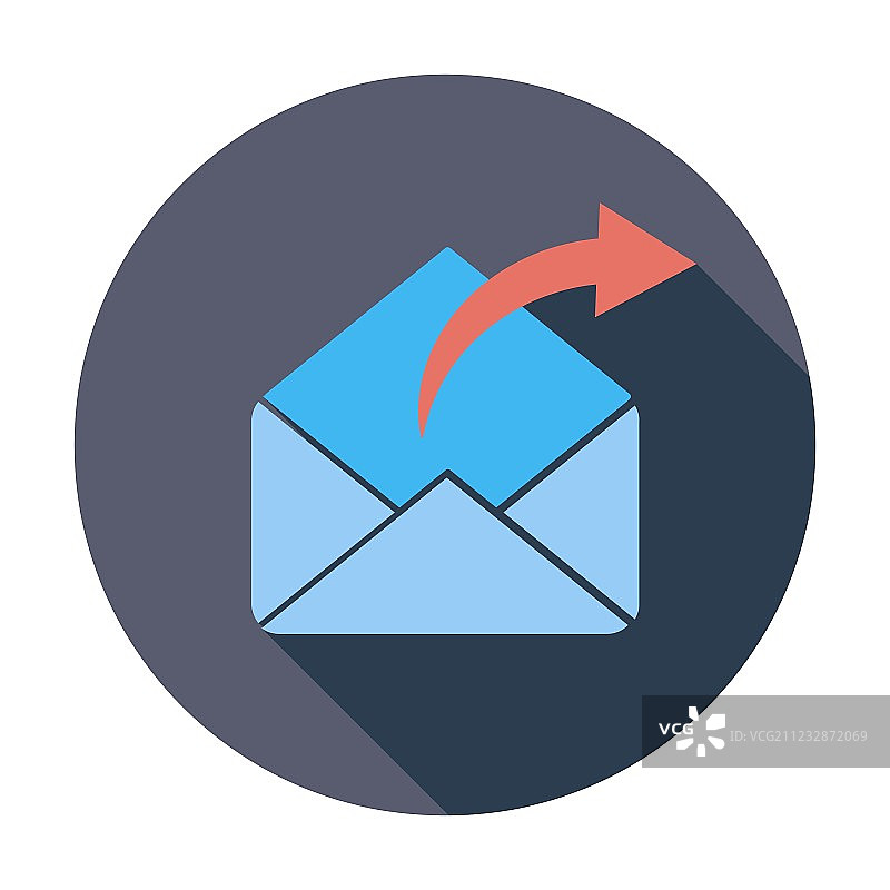 扁平风格信封图标图片素材