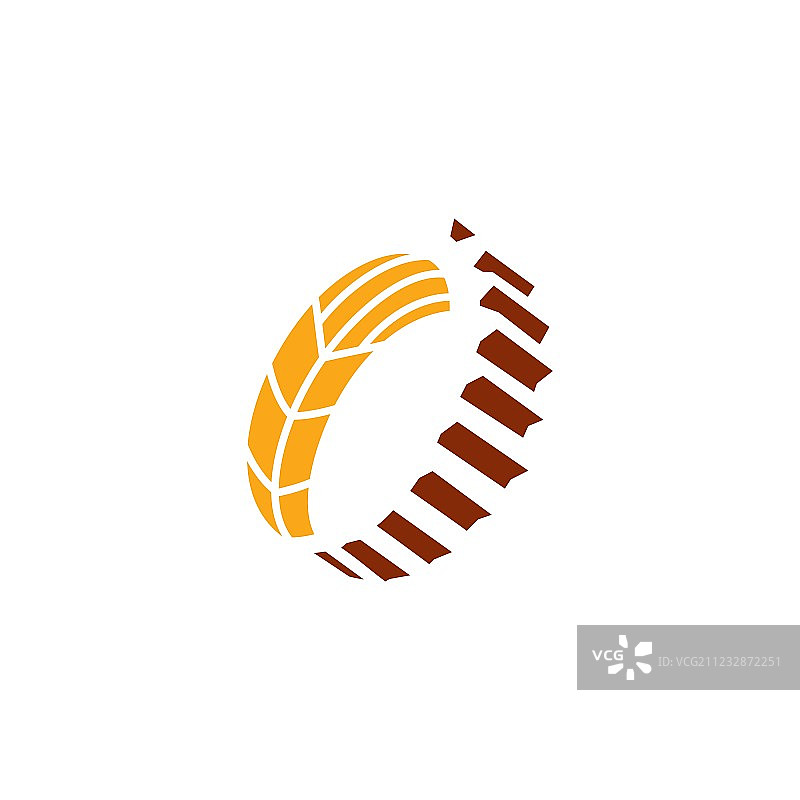 收割抽象标志图片素材