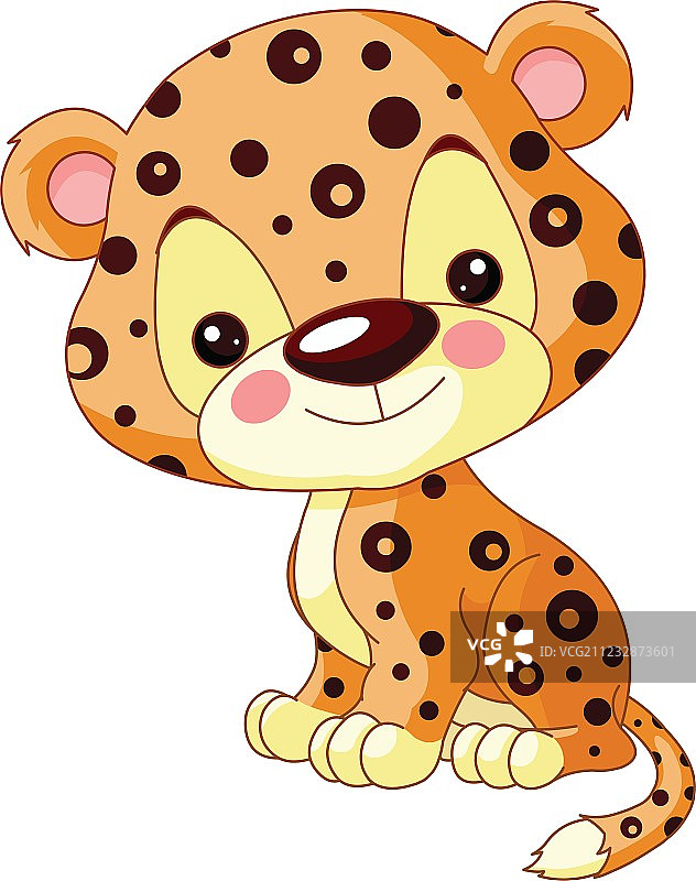 卡通美洲虎图片素材