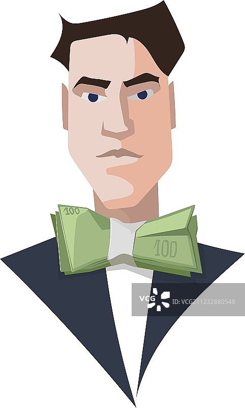 富有的商人，奢华图片素材