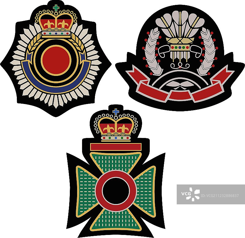 经典皇家徽章图片素材