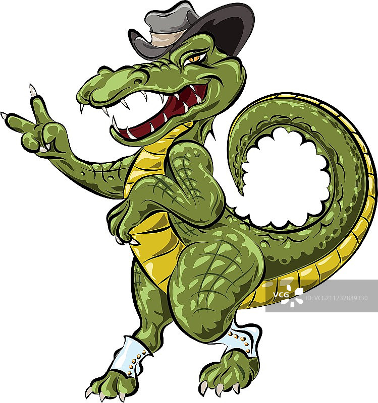 时髦的鳄鱼图片素材