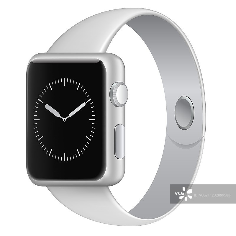 白色手表图片素材
