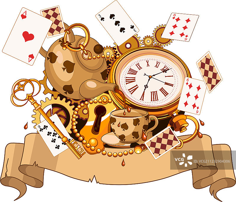 茶会设计图片素材