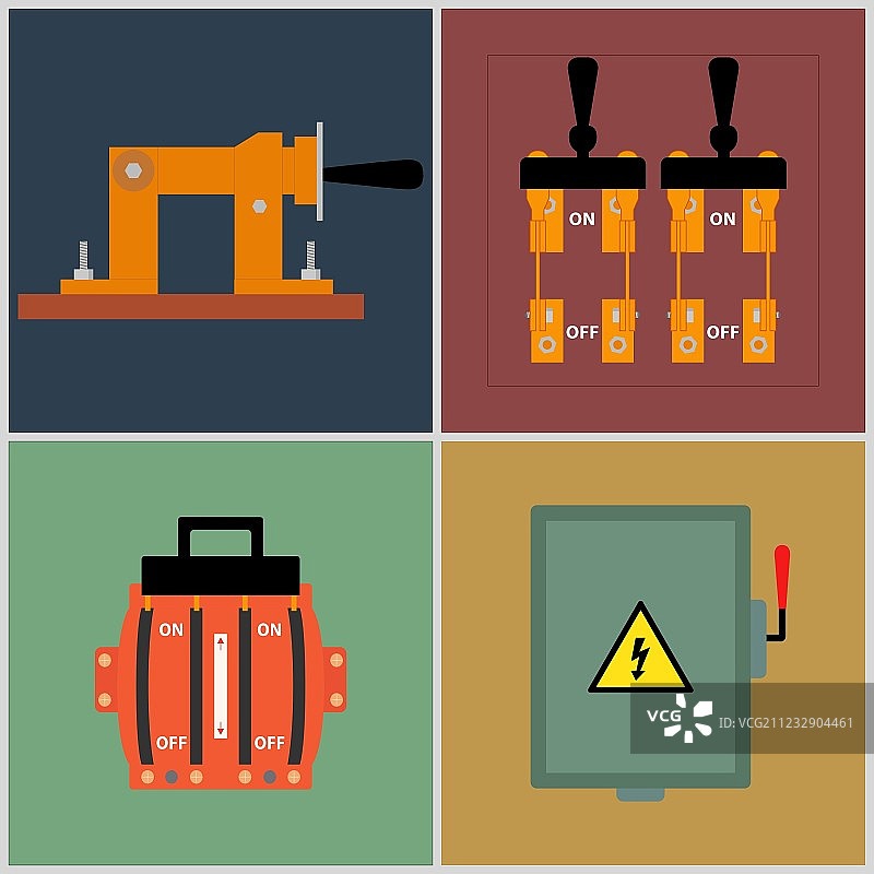 闸刀开关图片素材