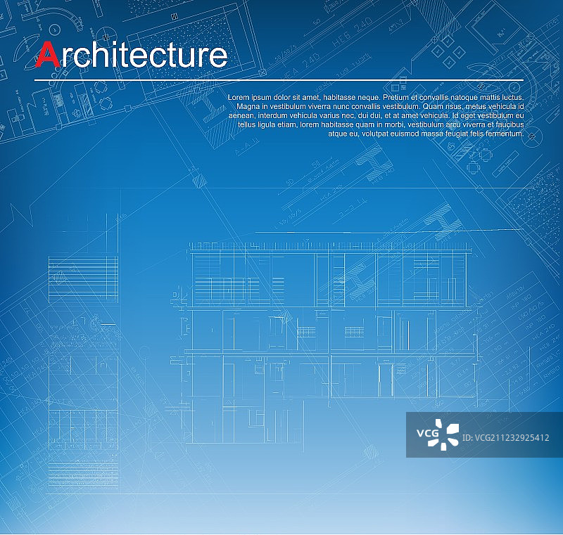 城市蓝图图片素材