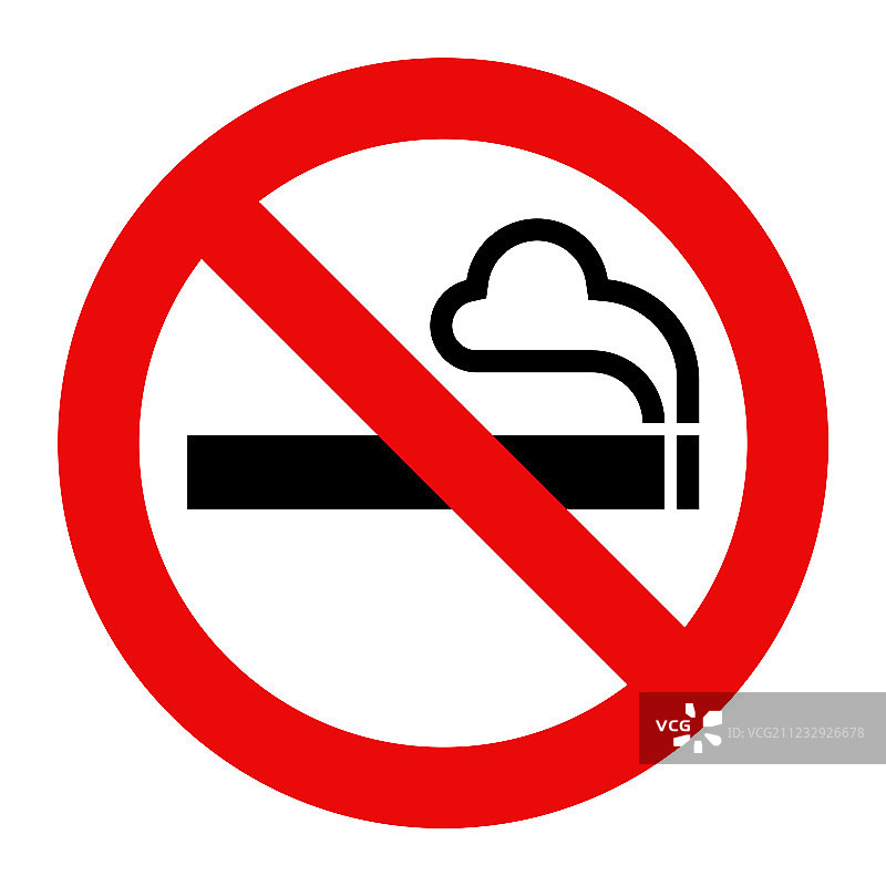 禁止吸烟标志图片素材